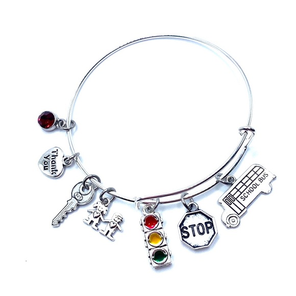 School Bus Driver Bracelet May Be Personalized - Picture 6 of 8